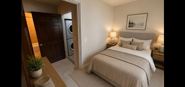 Bed room 2 previously furnished.
This house is unfurnished.
