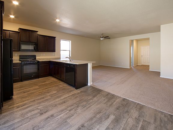 Spacious Kitchen Overlooking Livng Room