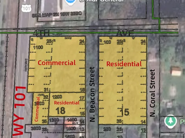 Coral Street 14 34 Street Lots #15-17, Rockaway Beach, OR 97136