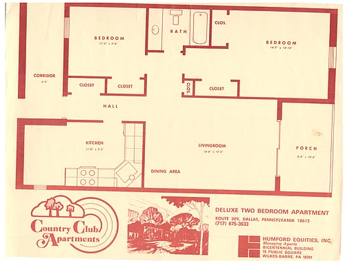Floor plan Garden Deluxe