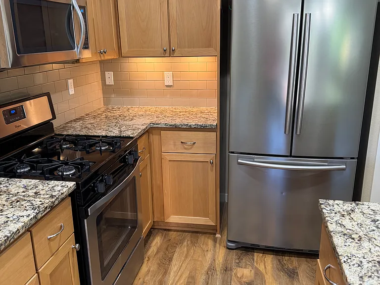 newer stainless steel appliances