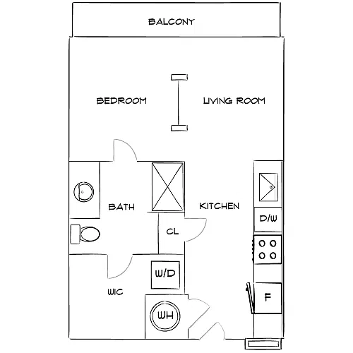 Floor plan Design EF
