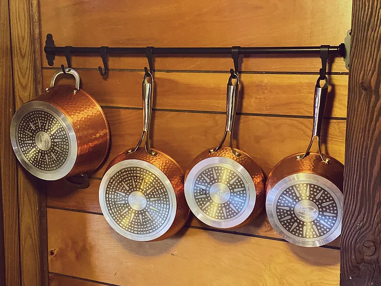 We provide cookware essentials including new non-stick copper cookware