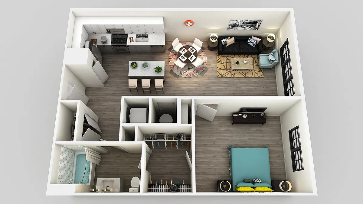 Floor plan A2b