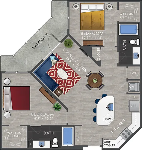 Floor plan B3