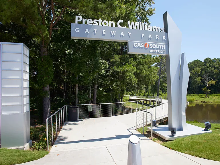 Stroll through Preston C. Williams Gateway Park