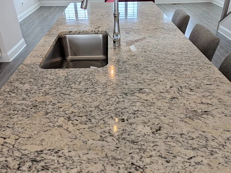 Oversized Granite Island