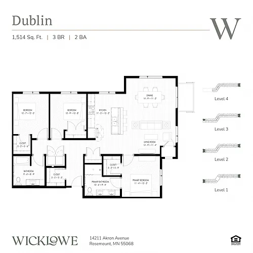 Floor plan Dublin