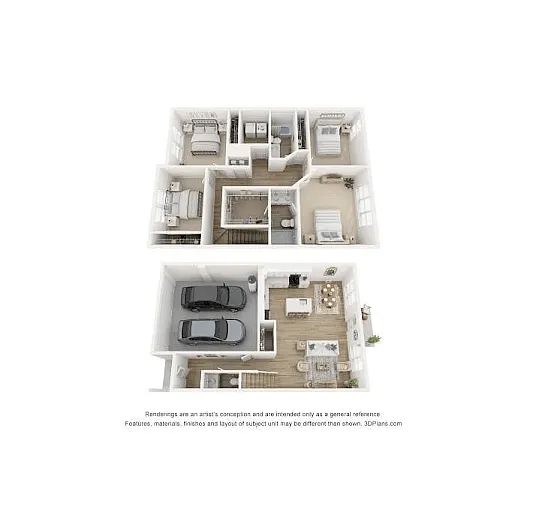 Floor plan Lookout Townhome