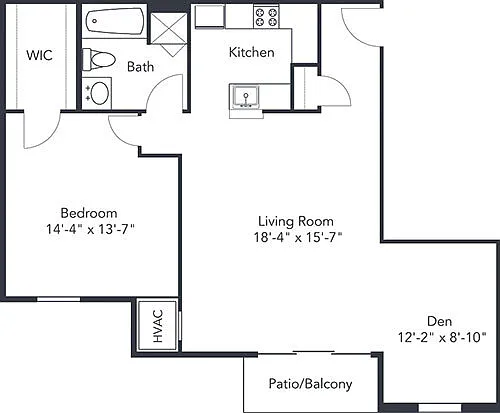 Floor plan Canterbury