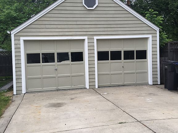 Spacious two car garage