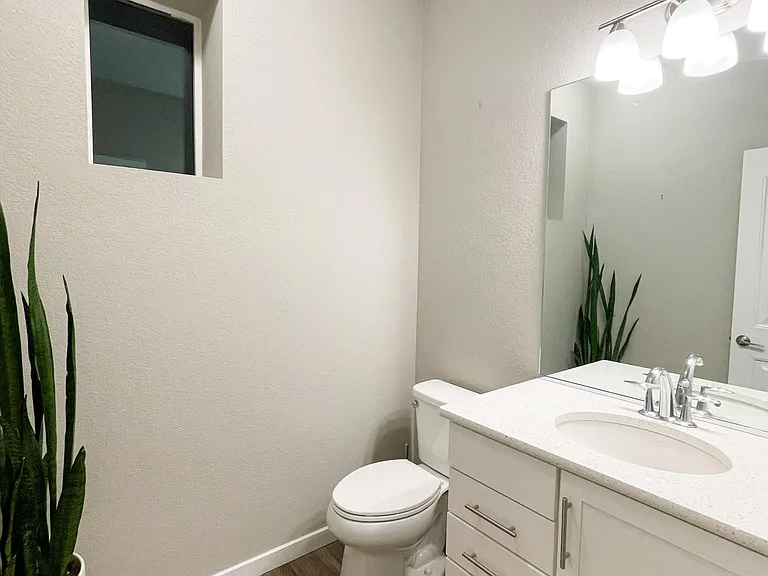 Second-level Half-bath