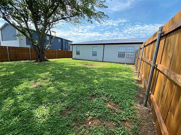 great big back yard, safely fenced