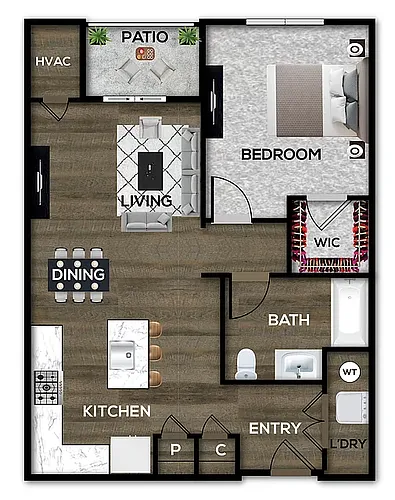 Floor plan Crest Plus