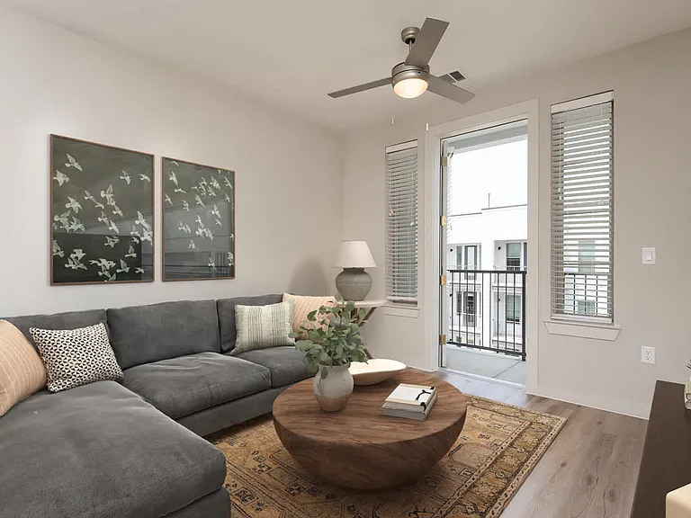 Living Room with Hard Surface Flooring