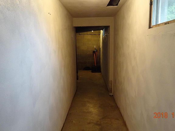 Hallway to storage room