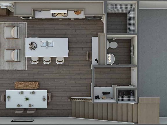 Forest Lake Townes Plan 3 Floor Plan