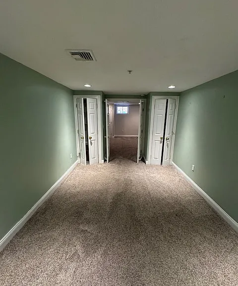 Lower floor bedroom.