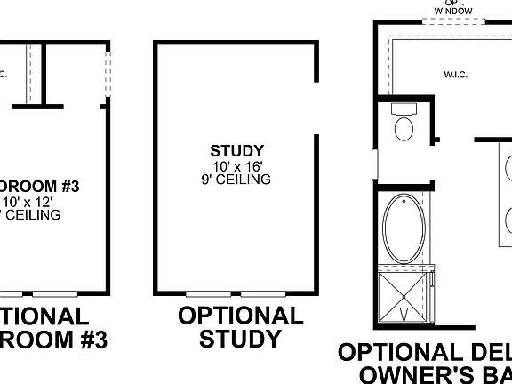 Iris First Floor Options
