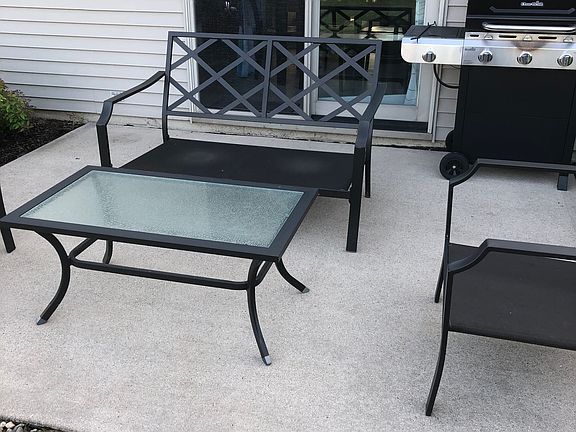 Spacious patio! just washed.