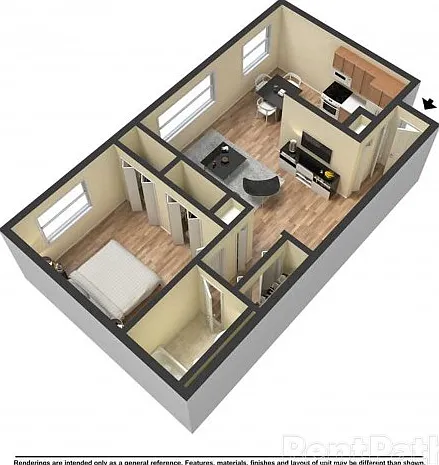 1 Bed 1 Bed