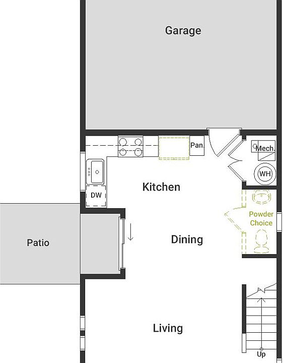 Zenith Floorplan - First Floor