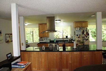 kitchen from the living room