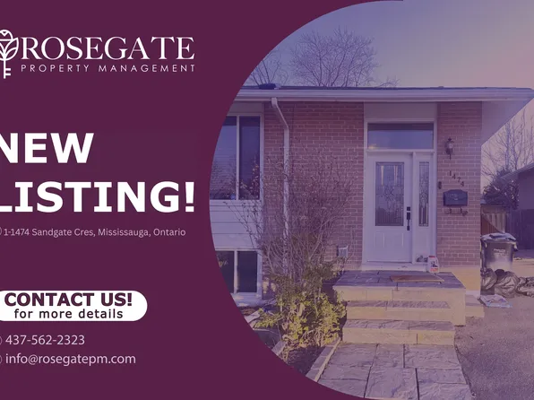 1474 Sandgate Cres, Mississauga, ON