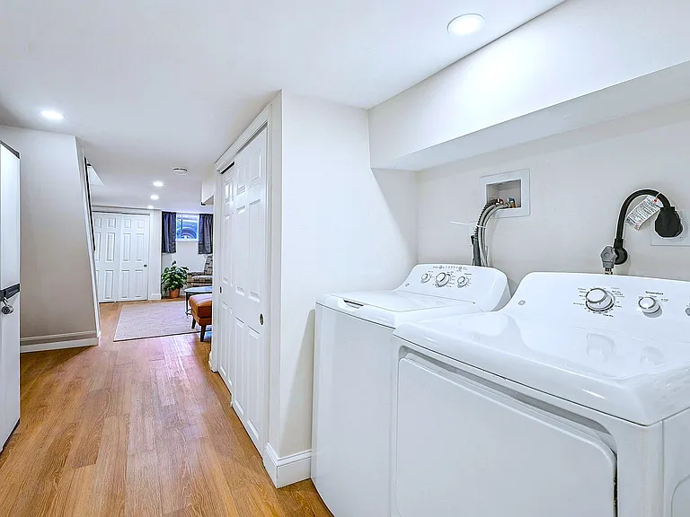 Utility closet for additional storage