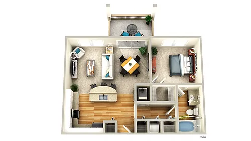 Floor plan A1A