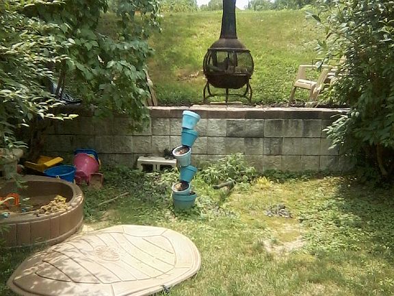 Firepit will Stay with Sale