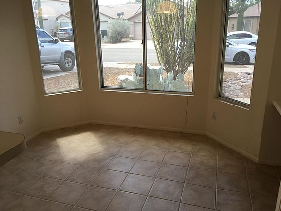 Bay Window in Kitchen with room for kitchen table.