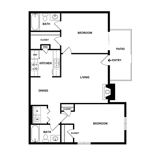 Floor plan B3