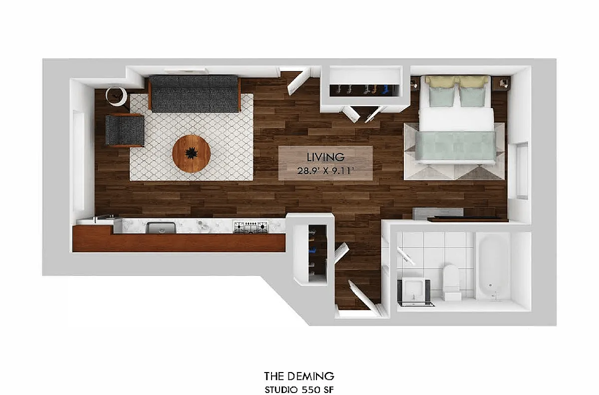 Floor plan Studio