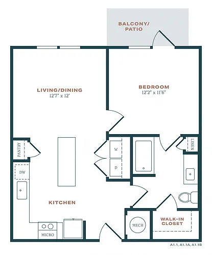 Floor plan A1