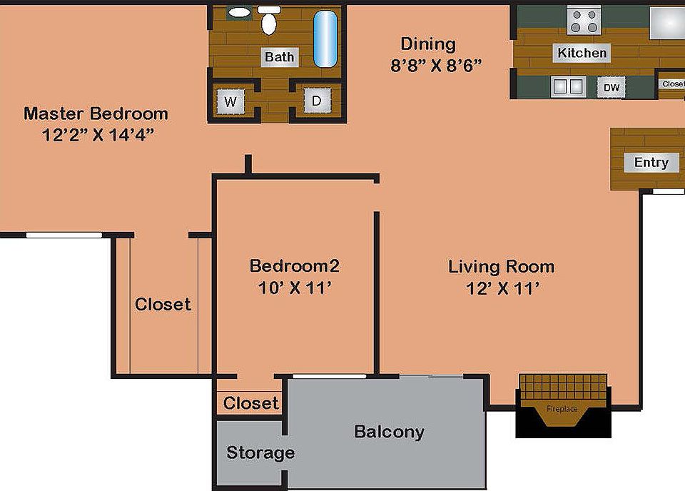 2nd image of 1805 NE Green Oaks Blvd #212