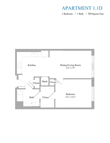 Floor plan 1D