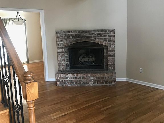 Living Room with gas fireplace