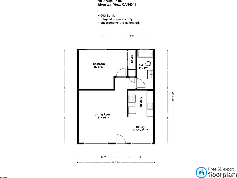 1835 Villa St #6 — Photo 13