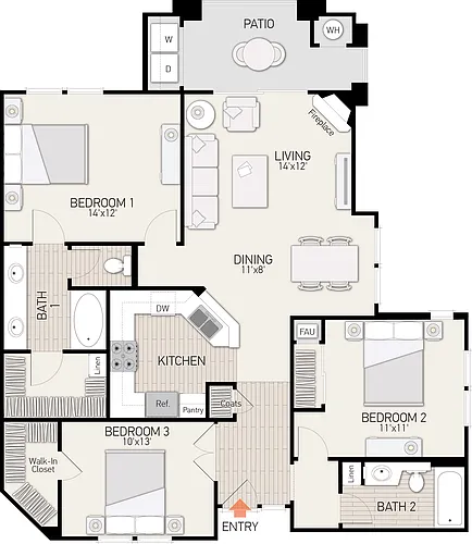 Floor plan Plan 12