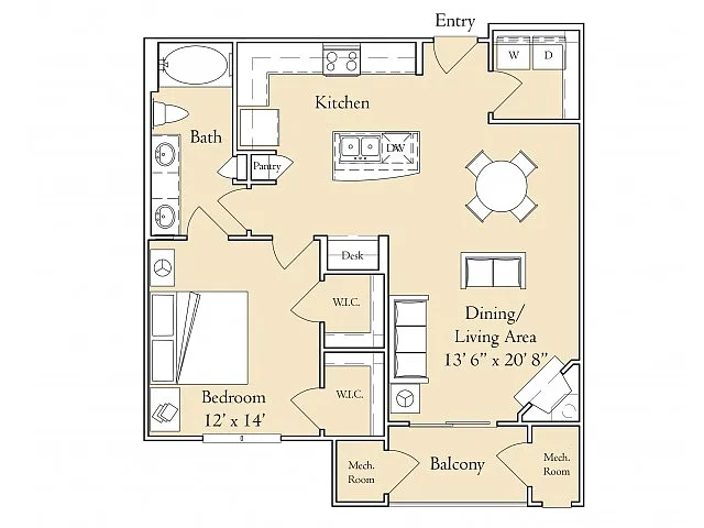 Floor plan 1 - Cameila