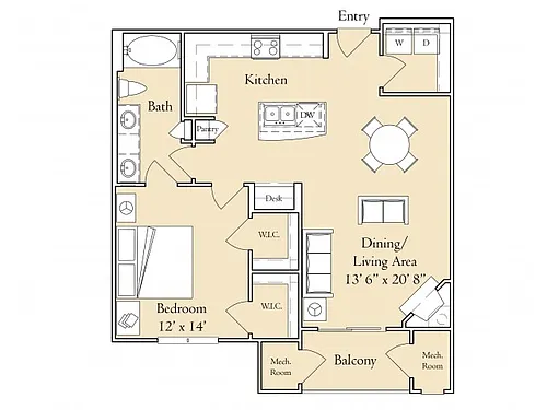 Floor plan 1 - Cameila