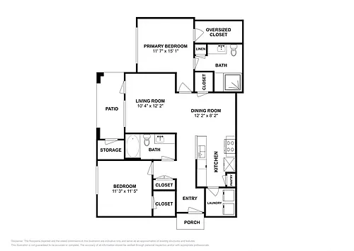 Floor plan Hester