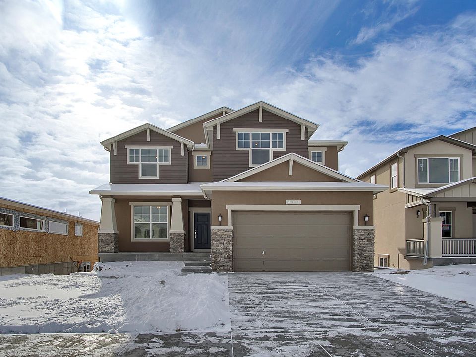 Craftsman Exterior Photo representing home to be built and may demonstrate optional features