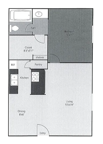 Floor plan 99-A1