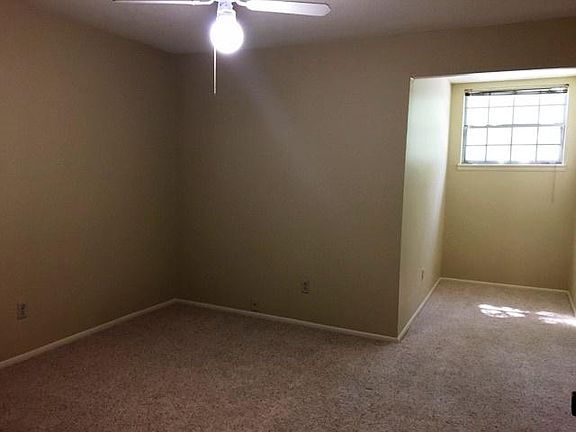 Master bedroom with an alcove