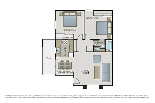 Floor plan Plan 2B