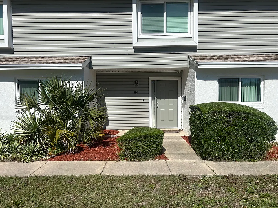 Front door and porch