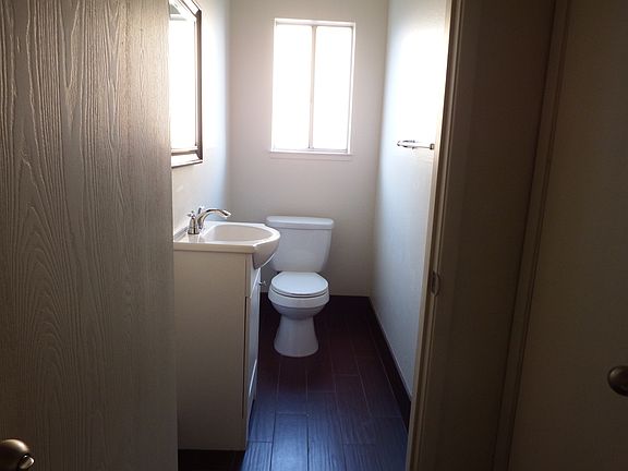 Downstairs half bath.