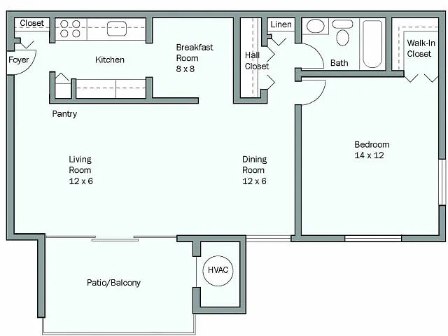 Floor plan Victoria